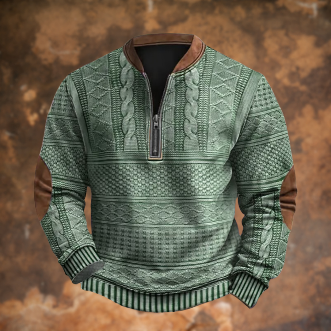 Jürgen – Jersey con detalle de cremallera
