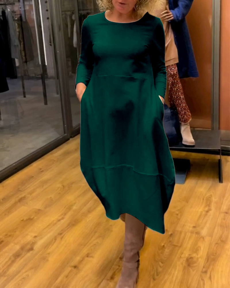 SOFIA | Elegante vestido midi que realza la silueta y te hace sentir segura cada día.