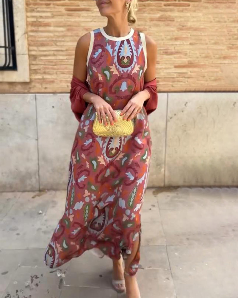 VALENTINA | Conjunto de dos piezas con estampado moderno para comodidad urbana y estilo cotidiano