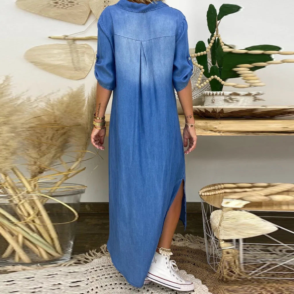 Lina™ | Vestido vaquero