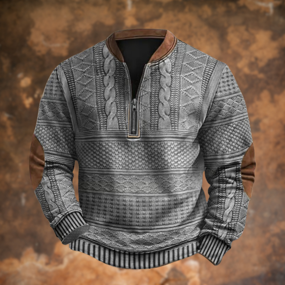 Jürgen – Jersey con detalle de cremallera