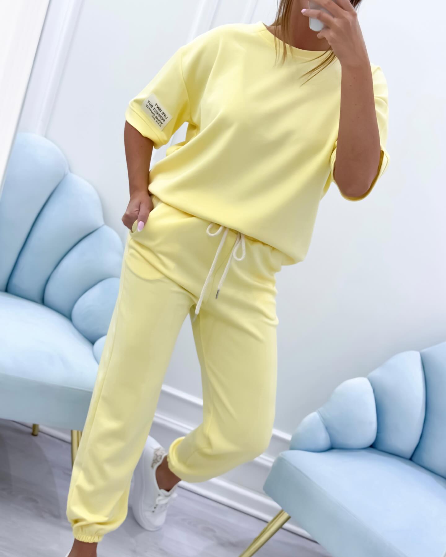 Erica™ | Conjunto lounge de manga corta