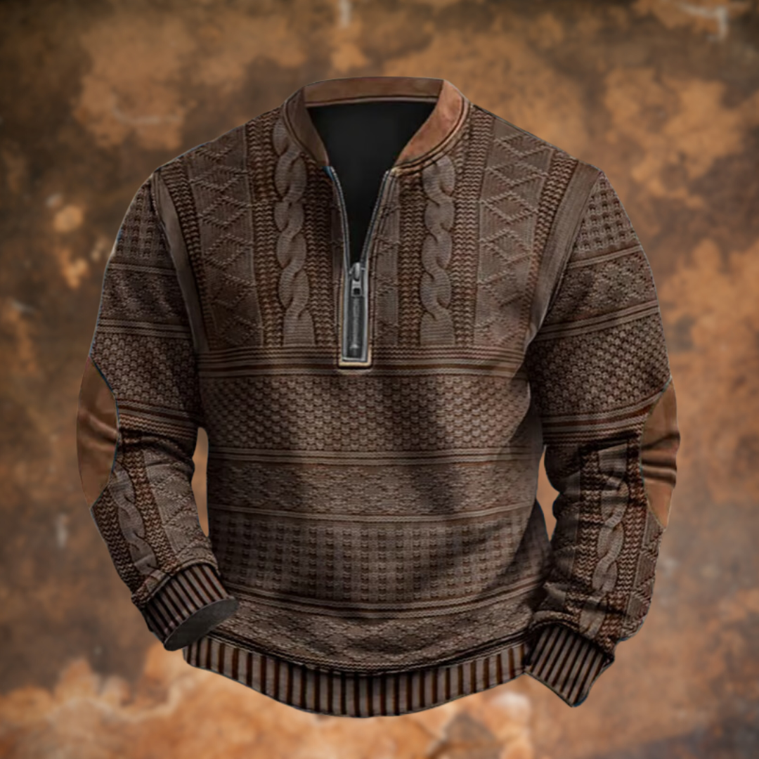 Jürgen – Jersey con detalle de cremallera