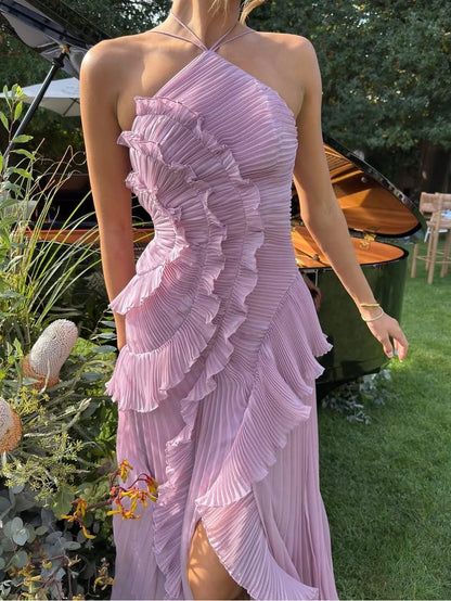 Elena™ | Vestido largo Ocean Whirlpool