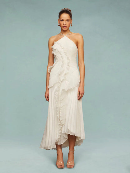 Elena™ | Vestido largo Ocean Whirlpool