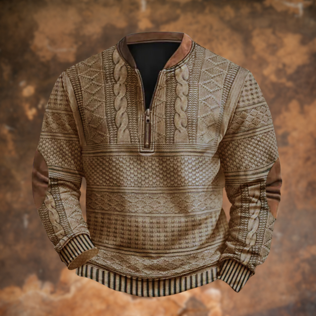 Jürgen – Jersey con detalle de cremallera