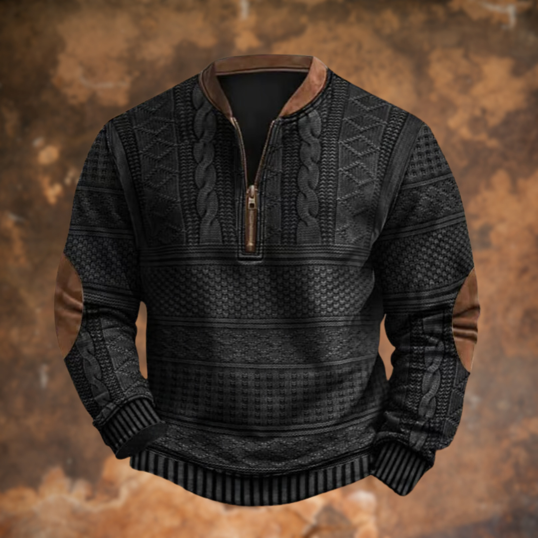 Jürgen – Jersey con detalle de cremallera