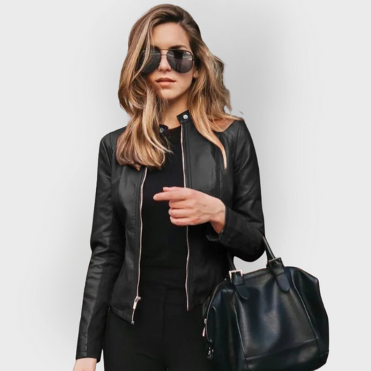 Sofy | Chaqueta versátil de piel de alta calidad