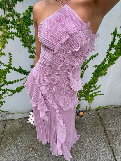 Elena™ | Vestido largo Ocean Whirlpool