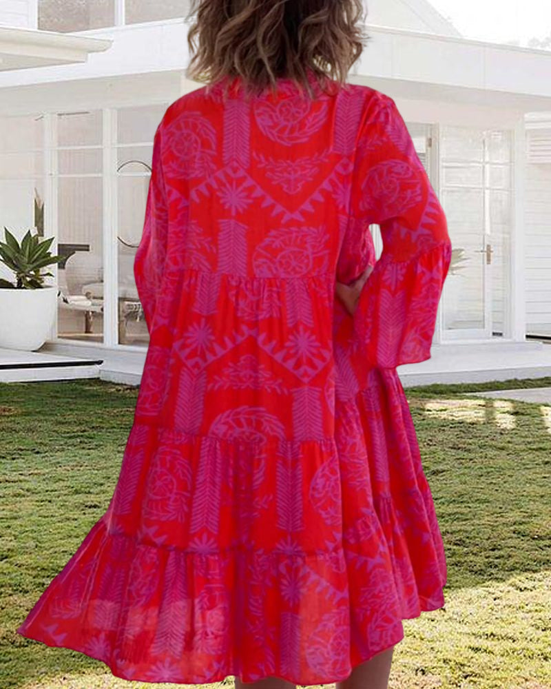 Priscila – Vestido midi amplio