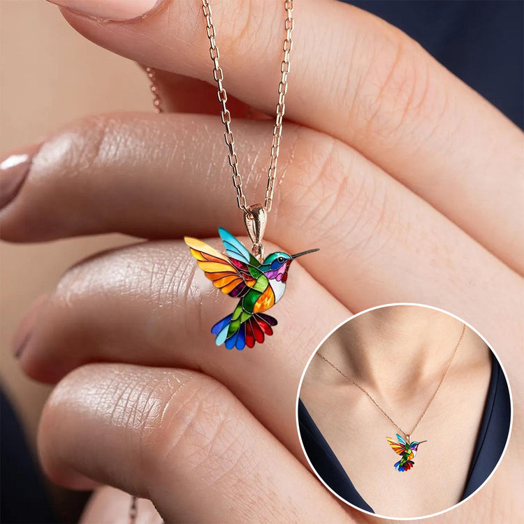 Leila™ | Elegante collar colibrí