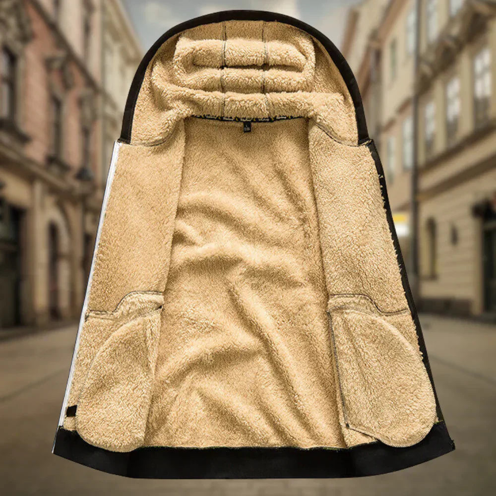Remy™ - Sudadera con capucha de felpa para hombre
