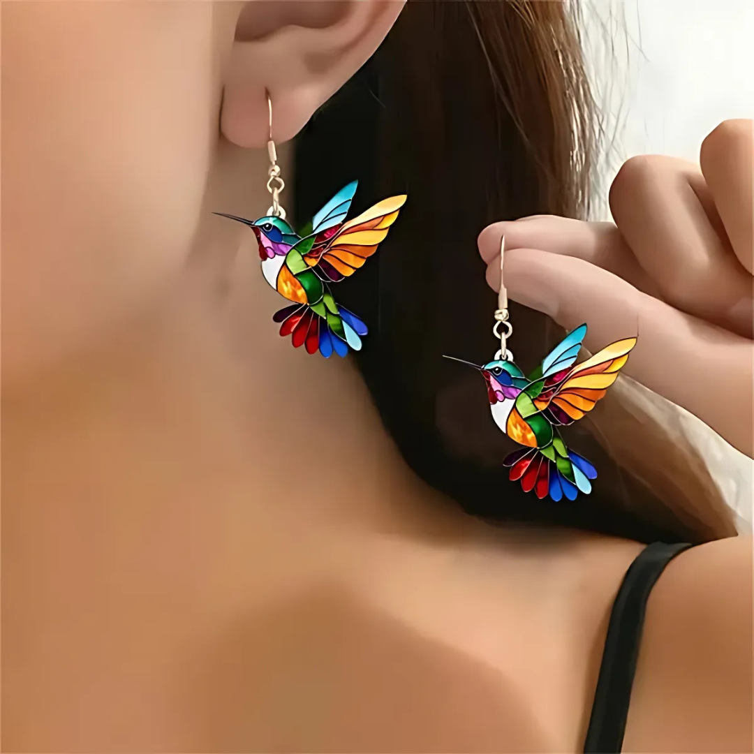 Leila™ | Elegante collar colibrí