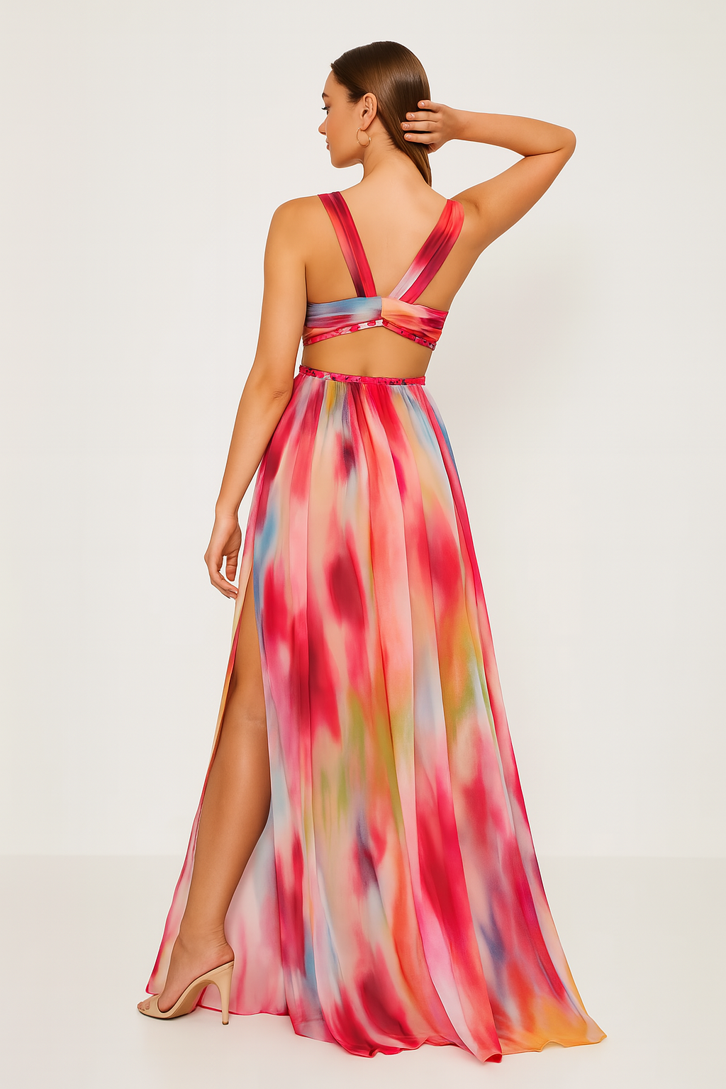 Iris™ | Vestido efecto pintado