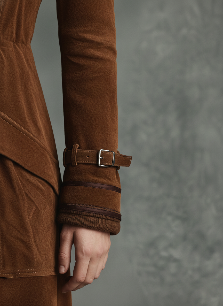 Adela™ - Gabardina de ante