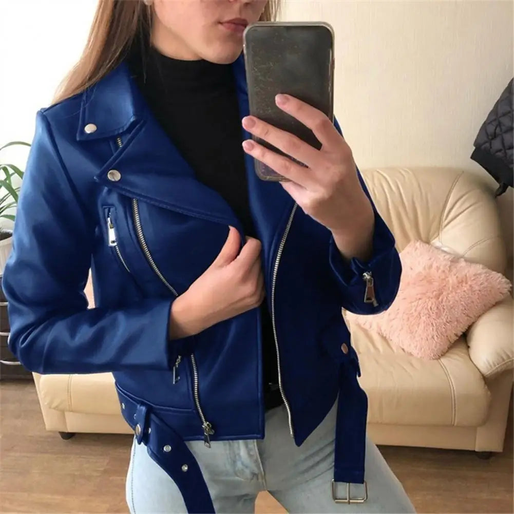 Paula | Chaqueta de cuero resistente y casual
