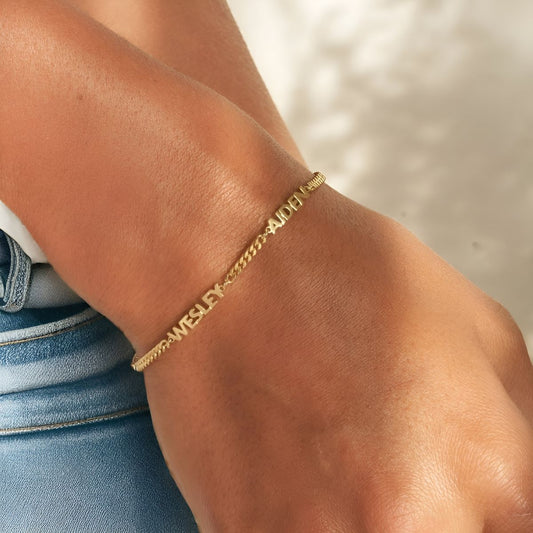 Serena™ | Pulsera con los nombres de tus seres queridos
