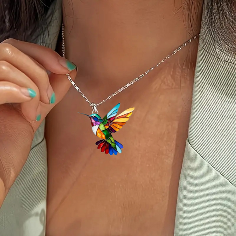 Leila™ | Elegante collar colibrí