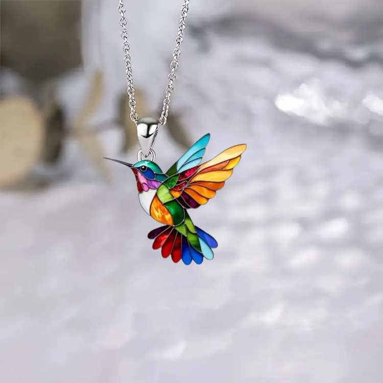 Leila™ | Elegante collar colibrí