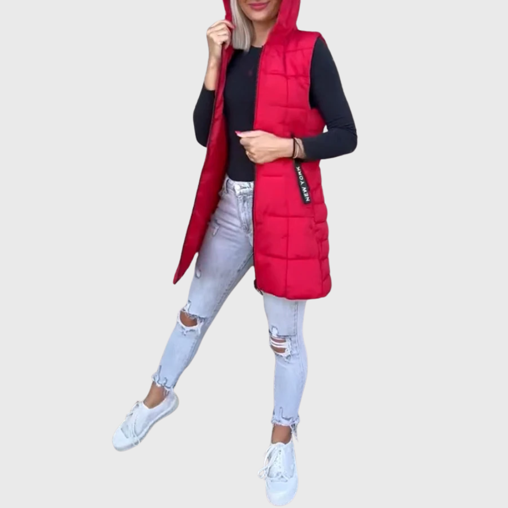 Mia™ - Abrigo acolchado sin mangas