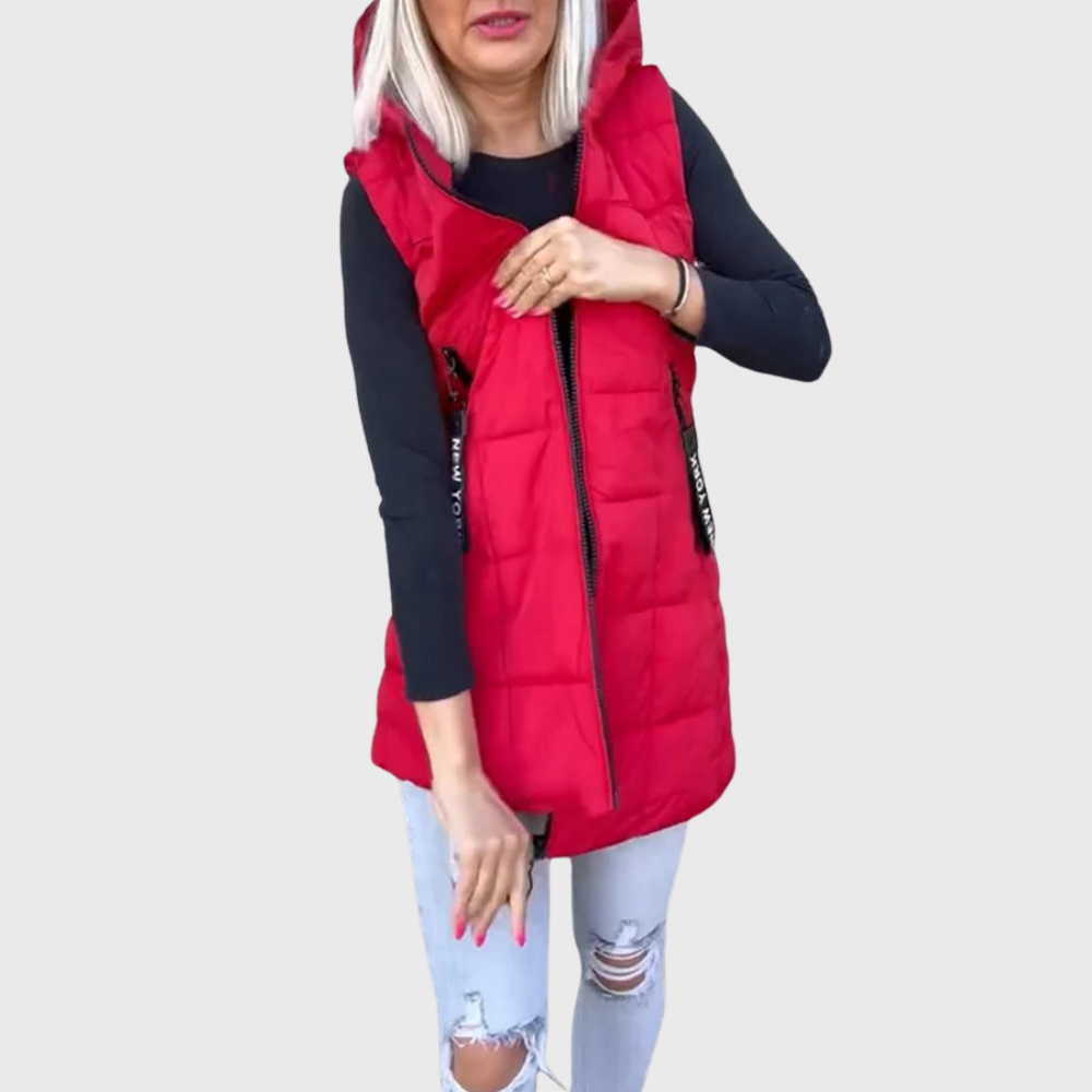 Mia™ - Abrigo acolchado sin mangas