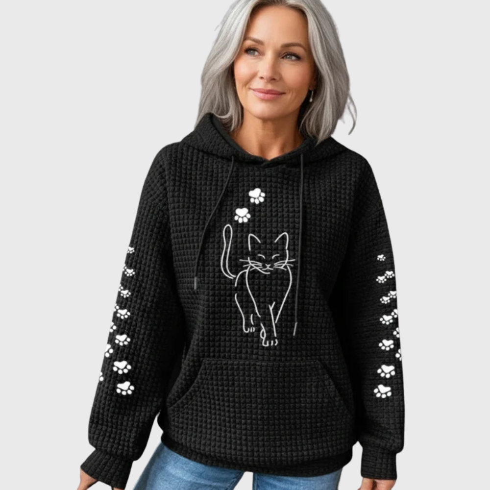 Marina - Sudadera cálida con capucha para mujer