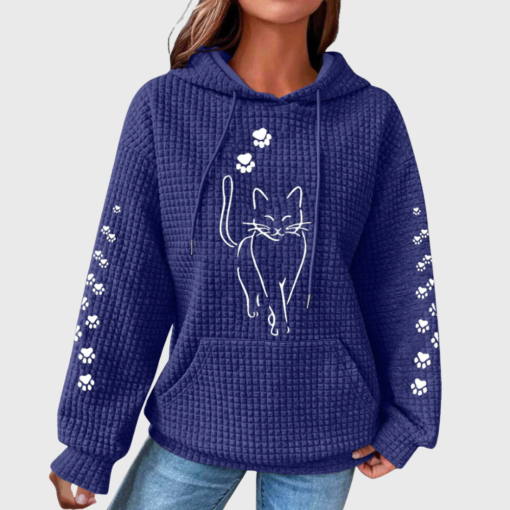 Marina - Sudadera cálida con capucha para mujer