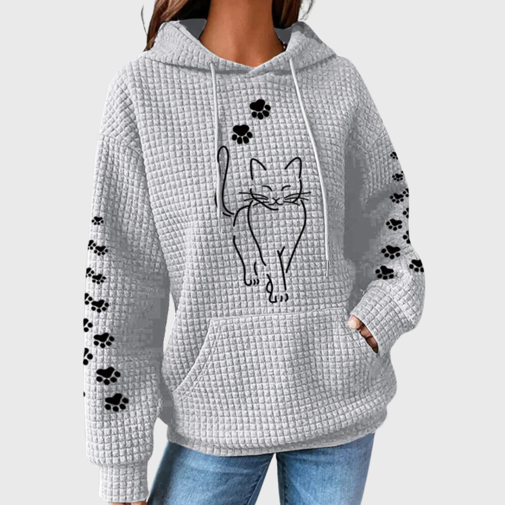 Marina - Sudadera cálida con capucha para mujer