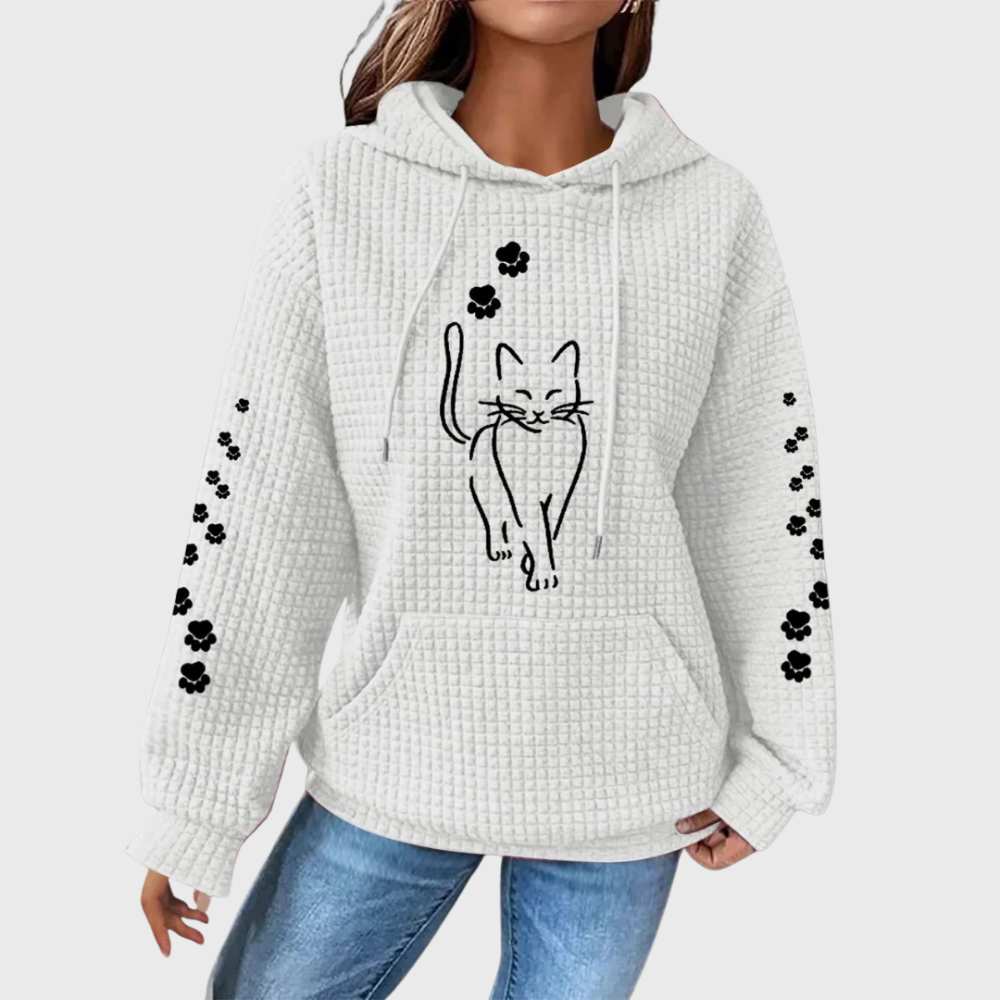 Marina - Sudadera cálida con capucha para mujer