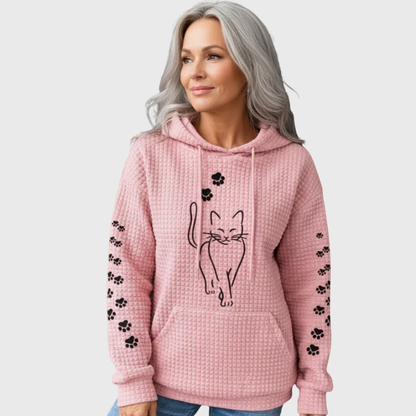 Marina - Sudadera cálida con capucha para mujer