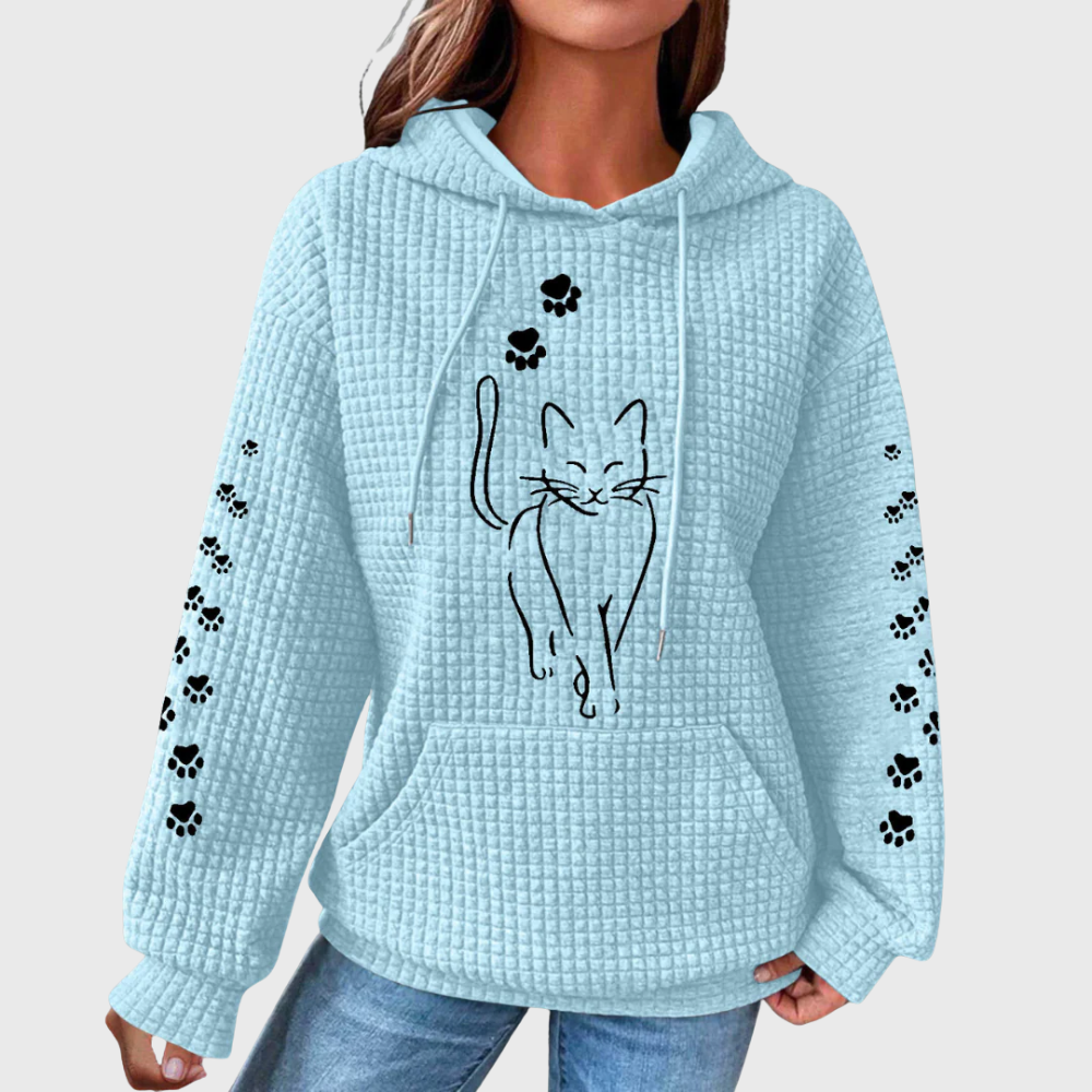 Marina - Sudadera cálida con capucha para mujer