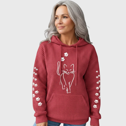 Marina - Sudadera cálida con capucha para mujer