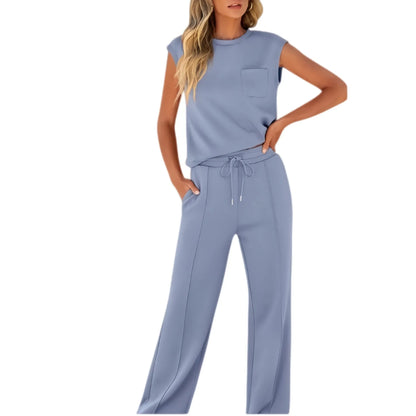 KAIYA - ☀️ Conjunto informal suave de primavera - verano☀️