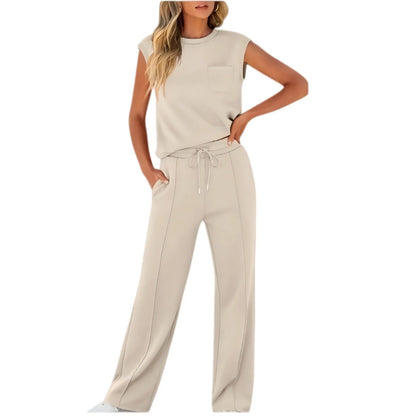 KAIYA - ☀️ Conjunto informal suave de primavera - verano☀️