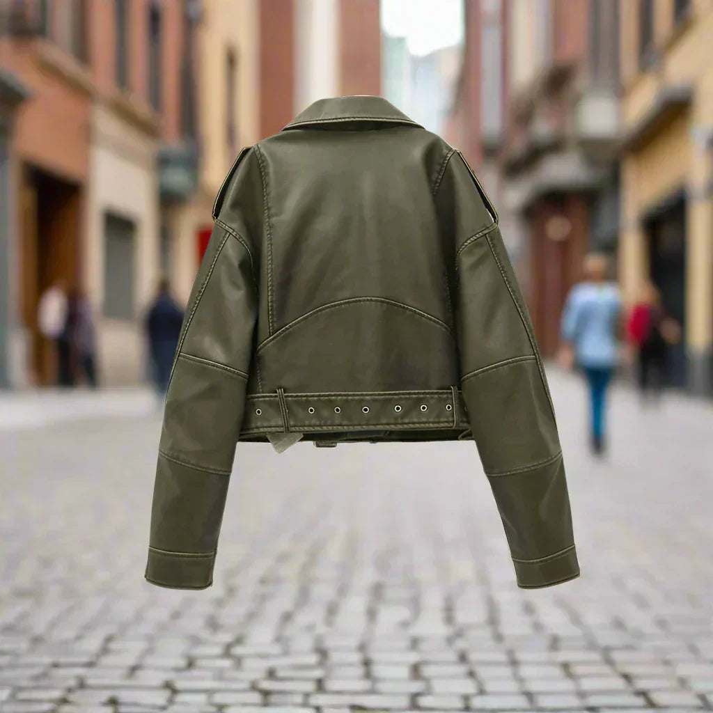 Aylen | Chaqueta versátil de piel de calidad