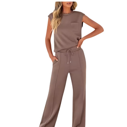 KAIYA - ☀️ Conjunto informal suave de primavera - verano☀️