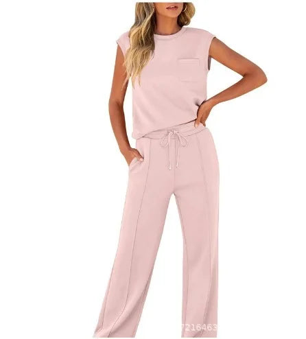 KAIYA - ☀️ Conjunto informal suave de primavera - verano☀️
