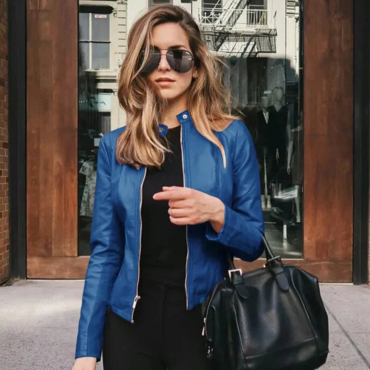 Sofy | Chaqueta versátil de piel de alta calidad