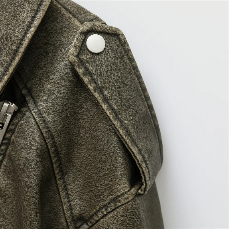 Aylen | Chaqueta versátil de piel de calidad