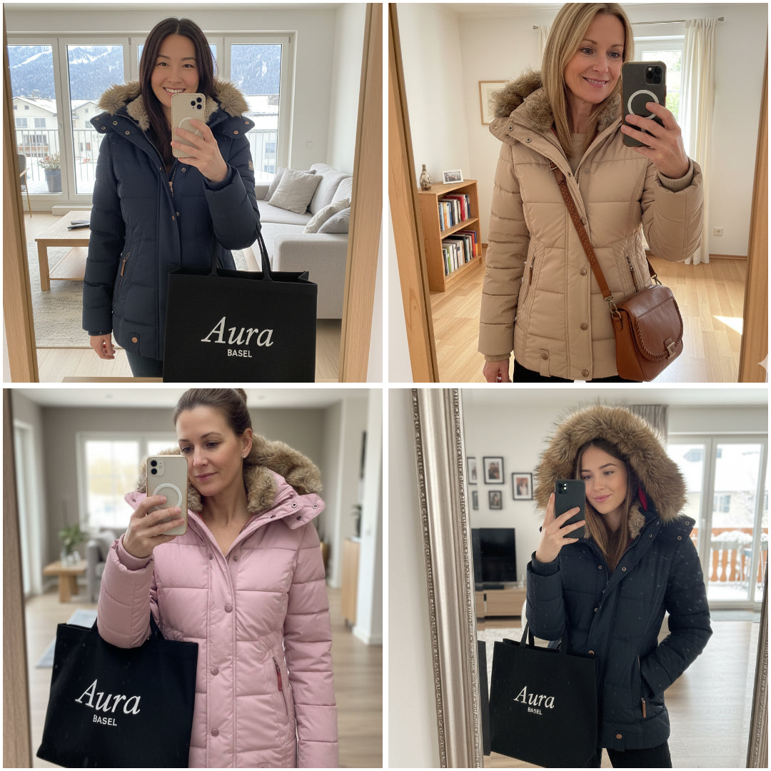 Xenia™ – Abrigo de invierno cálido con forro de pelo