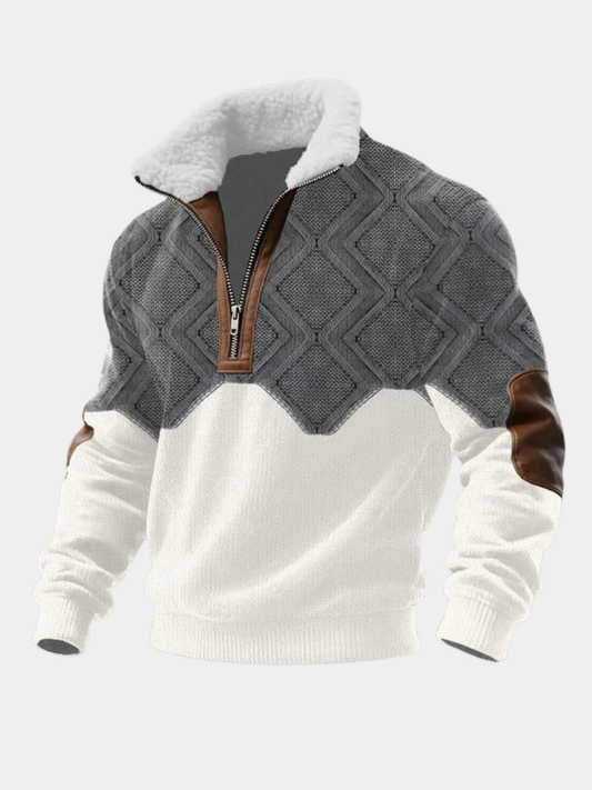 Rubén | Jersey de cuello alto de forro polar