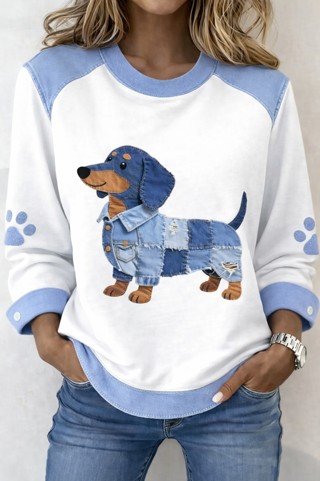 Calyné | Blouse Chiot Doux Patchwork