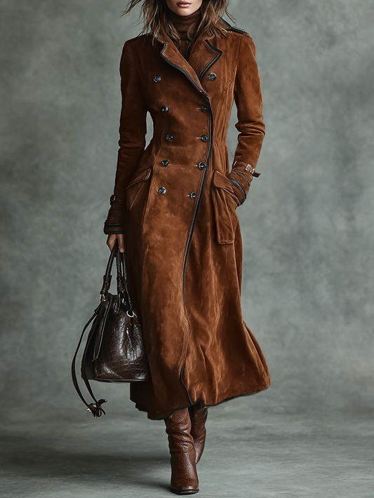 Adela™ - Gabardina de ante