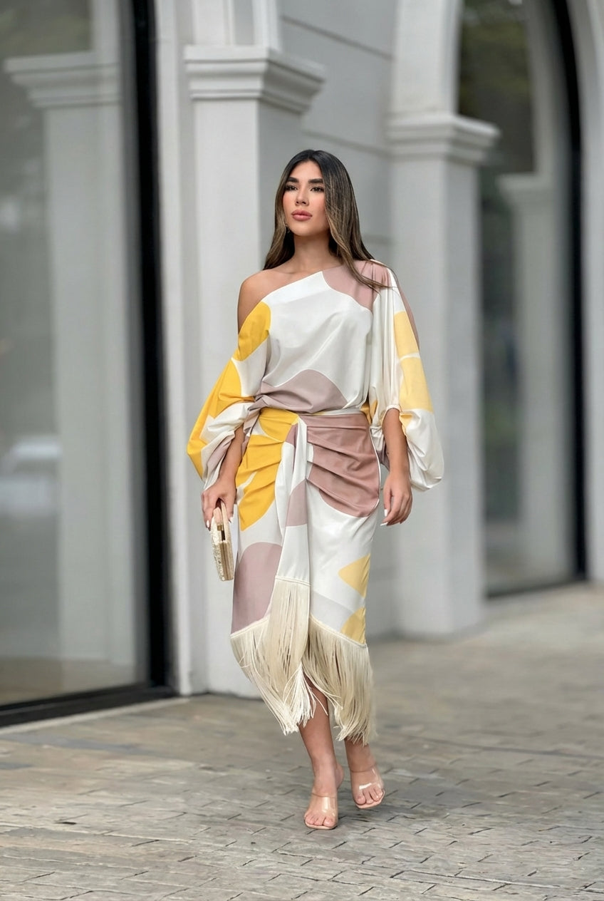 Ariadna | Conjunto dos piezas con flecos