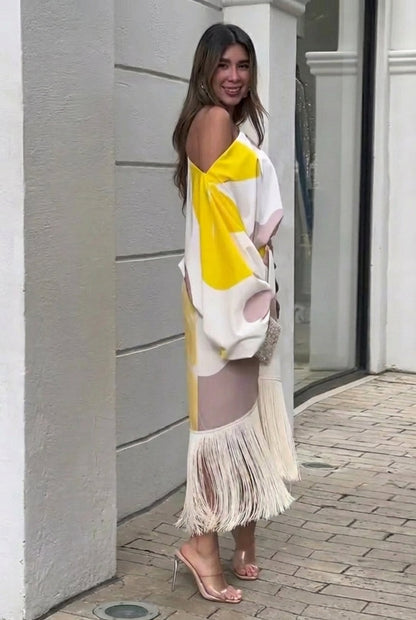 Ariadna | Conjunto dos piezas con flecos