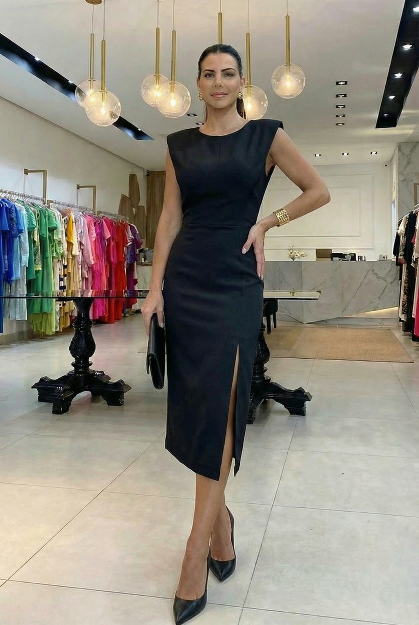 Bárbara™ | Vestido que estiliza tu figura al instante