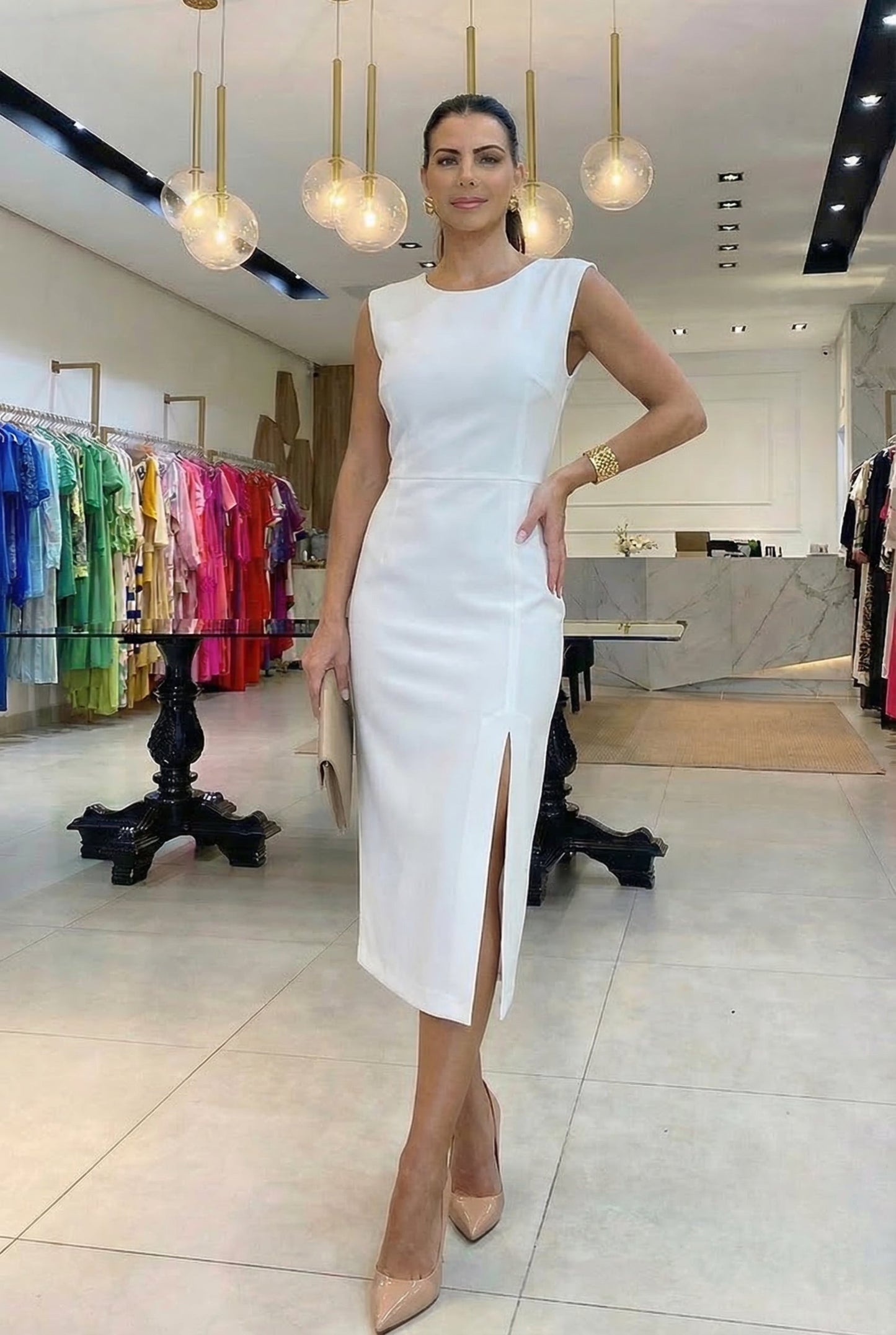 Bárbara™ | Vestido que estiliza tu figura al instante