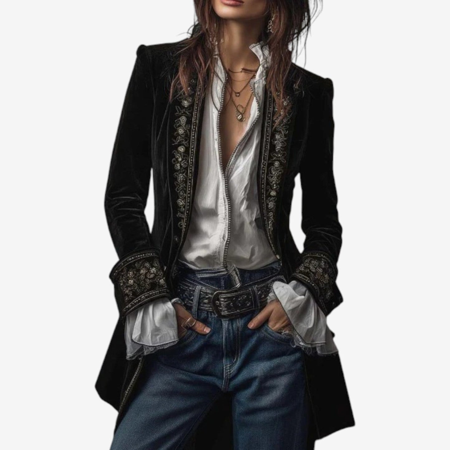 Regina™ Blazer bordado