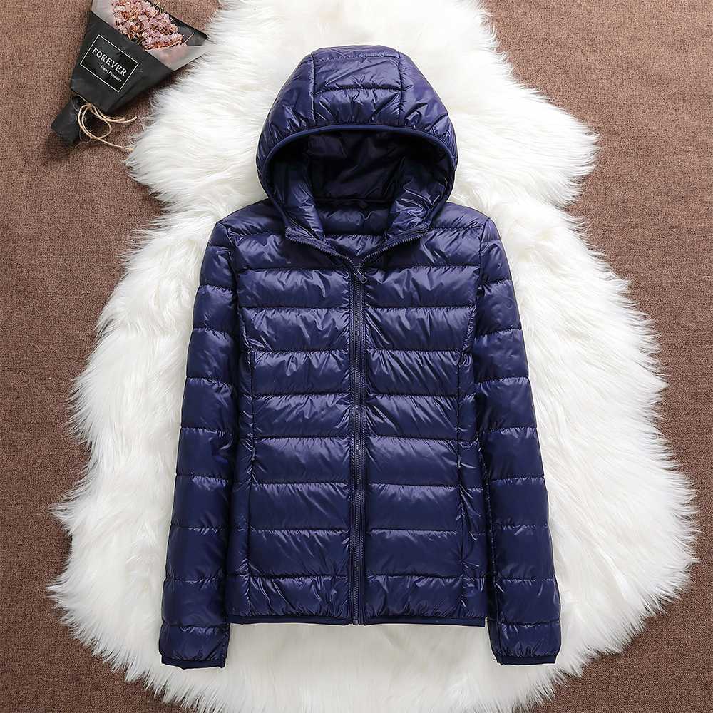 Dafne™ – Nueva chaqueta impermeable con relleno de plumón de pato blanco.