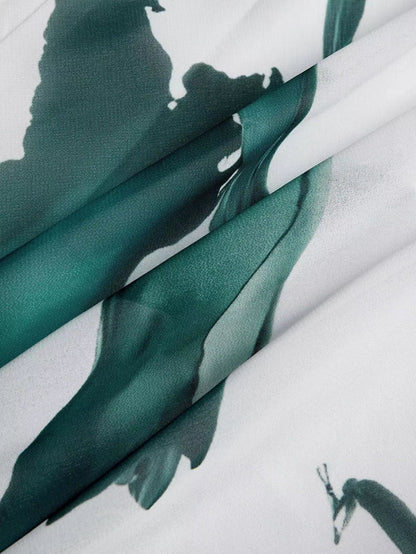 Alana™ | Vestido largo con estampado acuarela